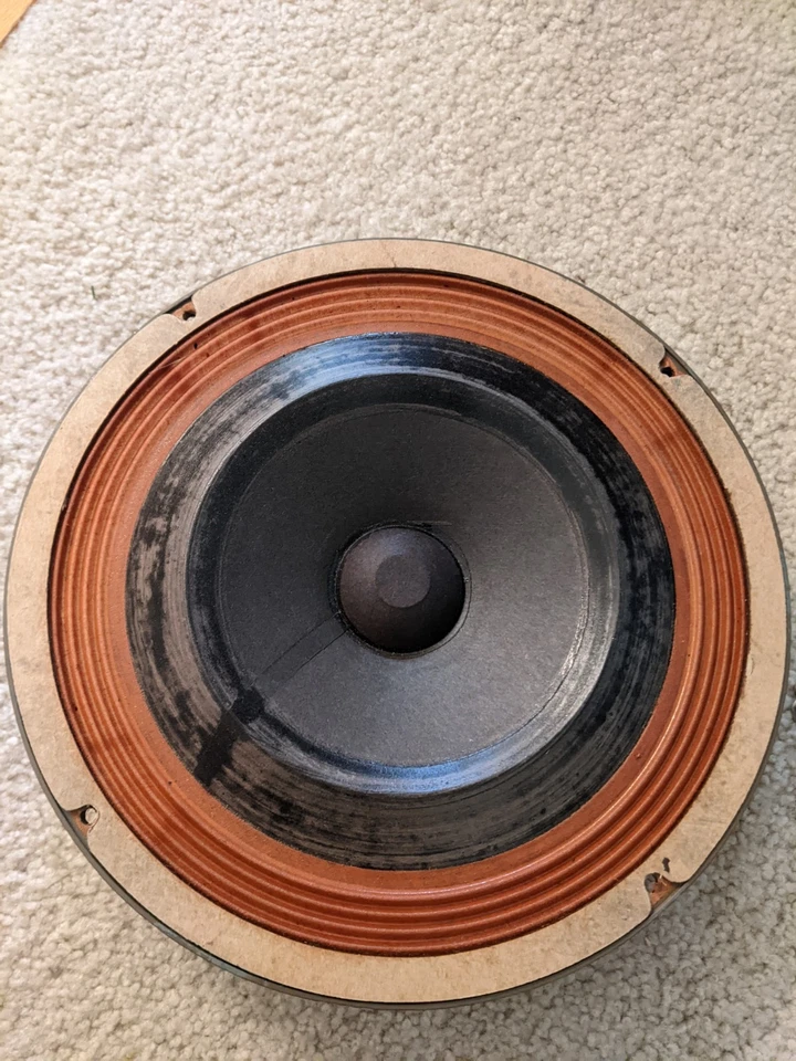 Woofer vintage años 60 de altavoz Jensen PF/2. 10 pulgadas + 4 tuercas de montaje funciona Foto 2 de 4