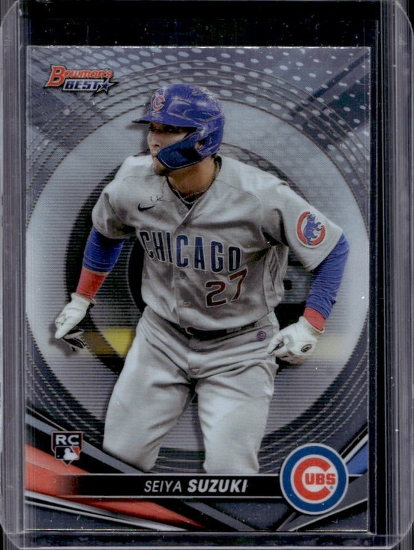 2022 Bowman's Best Seiya Suzuki RC #41 Cubs Rookie