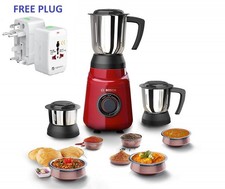 Bosch TrueMixx Joy 500 W Miscelatore Smerigliatrice MGM2133RIN 3 Barattoli Rosso