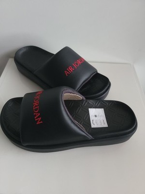 Nike Jordan Sophia Slide SS Größe UK 3,5 EUR 36,5 (FZ7012 001) Schwarz / Rot