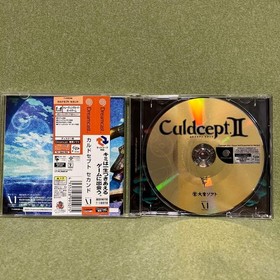 Culdcept 2nd Dreamcast condition operatinot confirmed Japan M2
