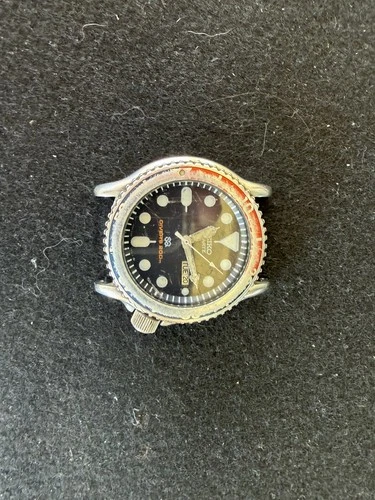 Vintage Seiko Pepsi  5H26-7A19 42mm 200m Scuba Diver Watch For Parts Repair 1991