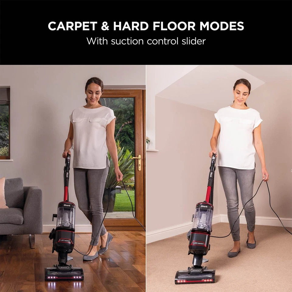 Shark Corded Upright Vacuum, Lift-Away, Pet [NV602UKT] Anti Allergen, Bagless - Image 2 of 4