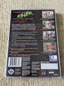 Corpse Killer: Graveyard Edition Sega Saturn Complete CIB Tested Working W/ Reg