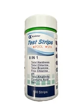 Ainkter Pool Test Strips:8-in-1 Pool Test Kit,150 Hot Tub Test Strips
