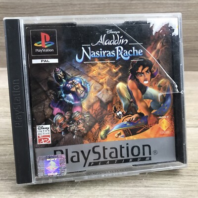 Sony PS1 Spiel   Disney Aladdin - Nasiras Rache   Playstation #B11