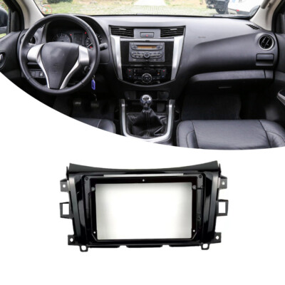 New Fascia Stereo Radio Bezel Panel Frame DVD Trim 2 Din For Nissan Navara 2018