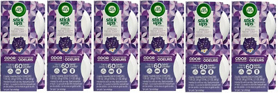 6- Packs Air Wick Stick Ups Air Freshener Lavender & Chamomile Scent