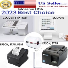 3 1/8'' 80mm x230' THERMAL POS RECEIPT PAPER,3 1/8'' x 230'THERMALPaper  8 Roll  