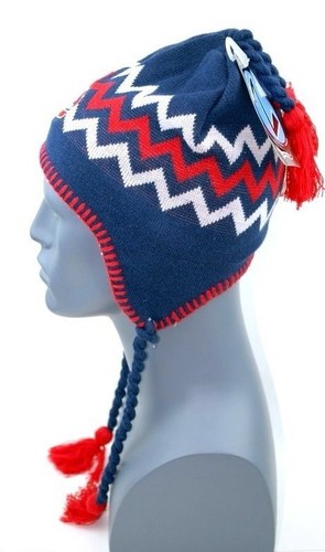 Montreal Canadiens Zephyr NHL Hockey Team Tassel Knit Hat/Beanie/Toque/Chullo - Picture 4 of 4