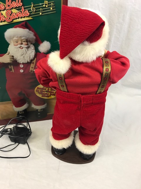 ANIMATED CHRISTMAS FANTASY 1999 DANCING MUSICAL SANTA CLAUS 16" NO CORD