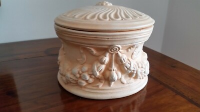 1 pezzo Scatola per il tè in ceramica sigillata in terracotta grezza