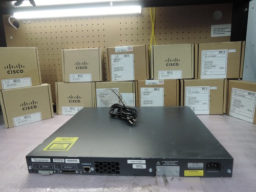 Cisco WS-C3750G-48TS-E 3750G 48 port GIG switch, 90 Day's warranty. - Picture 4 of 4