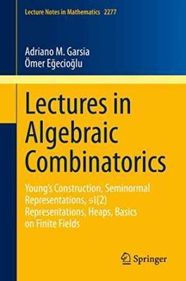 Lectures in Algebraic - Paperback, by Garsia Adriano M.; - Very Good