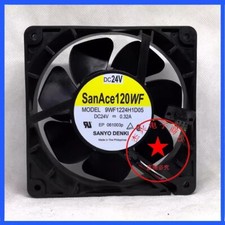 Sanyo 9WF1224H1D05 12038 DC24V 0.32A 12CM 3-Pin Silent Cooling Fan