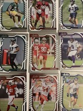 9 Lot 2022 Absolute Football  Rookies