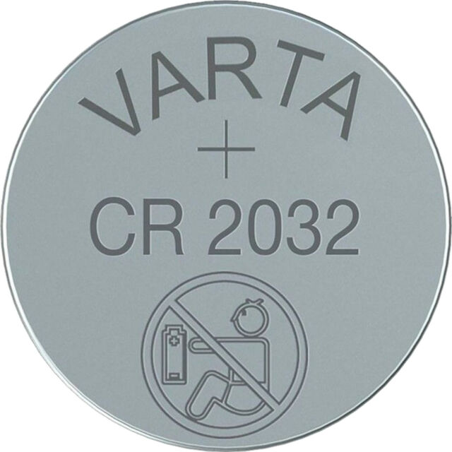 10x Varta CR2032 3V Batterie Lithium Knopfzelle CR 2032 VCR2032B Bulk 10x Varta CR2032 3V Batterie Lithium Knopfzelle CR 2032 VCR2032B Bulk