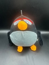 Angry Birds Black Bomb Plush Rovio Bomb Bird Round Ball 9"