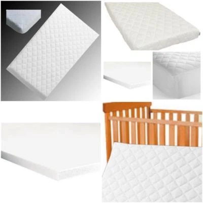 IMPERIAL Crib & Cot Bed Mattress, Best in the UK, with Free Bamboo Pillow worth £12.00
