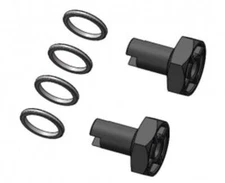 3RACING ABS PLASTIC Rear Wheel Hub Standard 1/10 RC SAKURA D5 MR DIRFT CAR