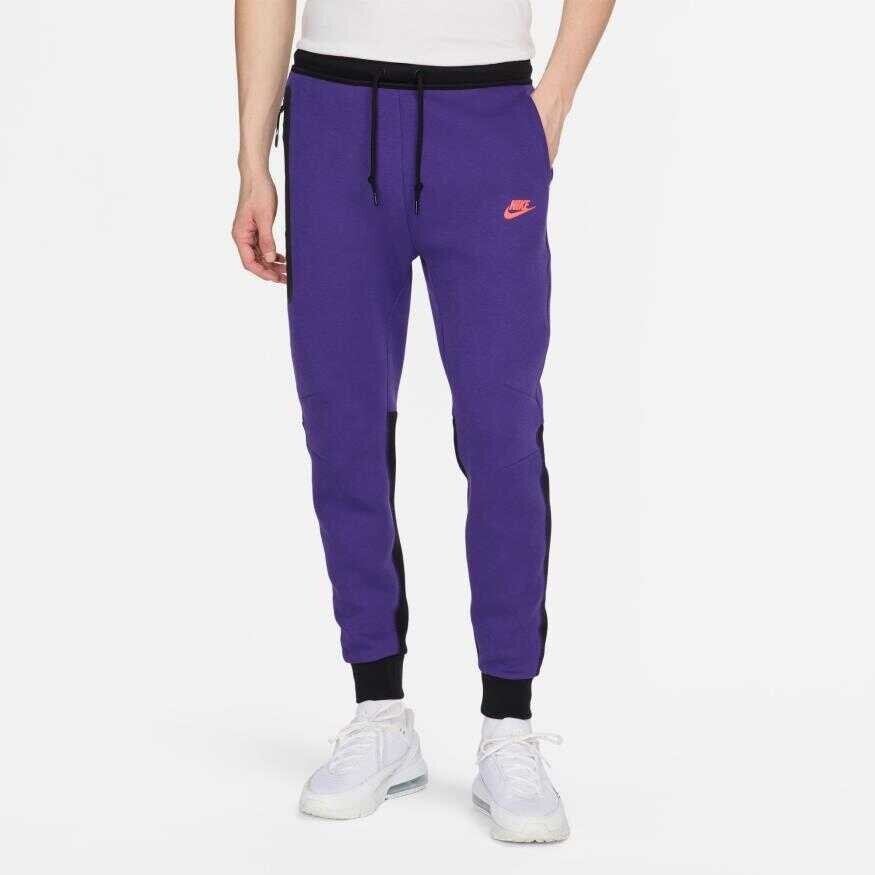New Nike Sportswear Tech Fleece Jogger Purple Men's Size XL UK