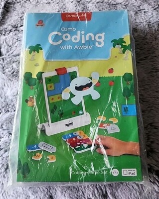 NEW! Osmo Coding With Awbie. Educational Coding Game Set for Apple iPad. SEALED!