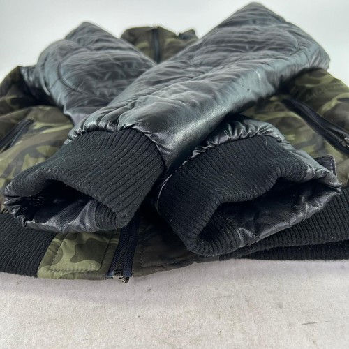 Giacca Philipp Plein edizione limitata full zip taglia XXL mimetica bomber puffer jacket - Foto 7 di 11