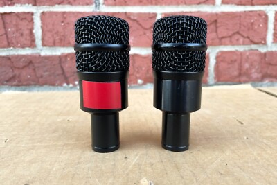 Audix D2 Mic stereo Pair Hypercardioid Dynamic Instrument