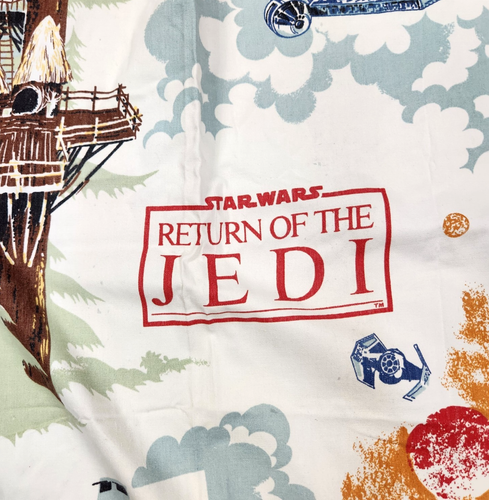 Vintage Star Wars Curtain VI Return of the Jedi 1983 Retro Sears 1 Drape Panel C - Picture 16 of 24