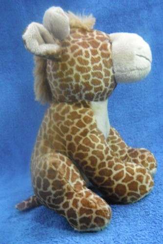 *2317* Giraffe – shades of brown - plush – 20cm - Picture 3 of 3