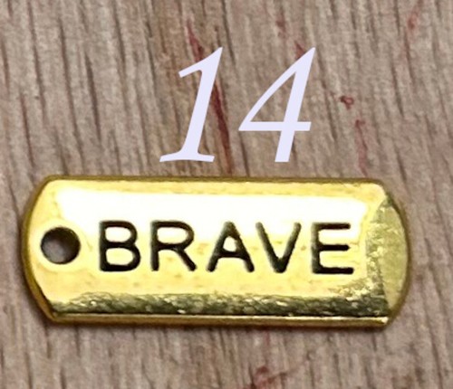 Custom Handcrafted Mom Gold Tone Keyring With Message Charms 21 Variations+More - Picture 26 of 33