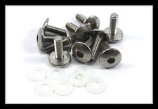 Stainless Steel m5 Pan Head Bolts for Yamaha R1 Fairing & Screen 16mm - 10 Pack