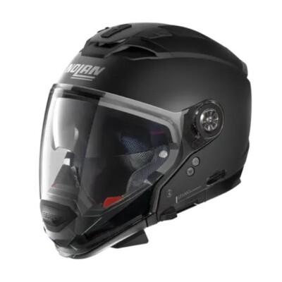 Motorradhelm Roller Integral N70-2 GT NOLAN SCHWARZ MATT FLAT BLACK