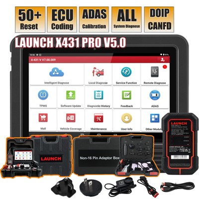 2024 LAUNCH X431 V +5.0 PRO5 Car Diagnostic Scanner Key Programming Coding Tool