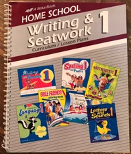 A Beka Book Homeschool Writing and Seatwork 1 Curriculum/Lesson Plans