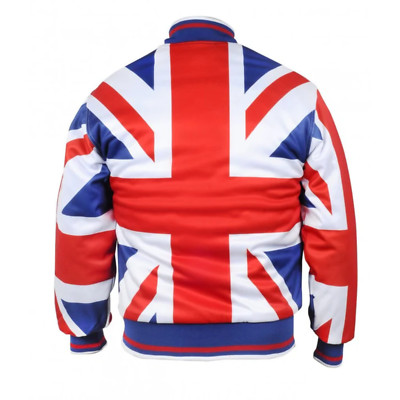 Union Jack Bomberjacke Winter Warm Tasche Premium Qualität Jacke
