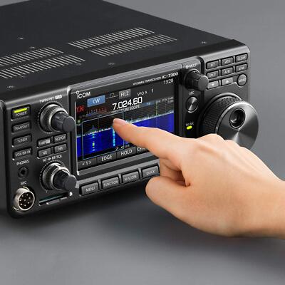 Icom 7300 02 Direct Sampling Shortwave Radio - Black for sale