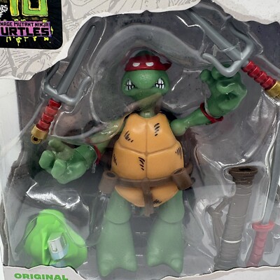 RAPHAEL Teenage Mutant Ninja Turtles 40th Original Sketch 4'' Figure TMNT Toy