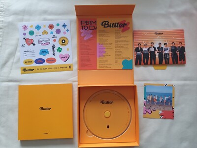 BTS Butter Album Cream Version No Photocards | eBay UK