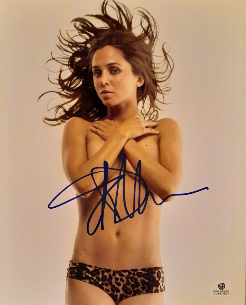 Eliza Dushku signed 8x10 COA GAI | eBay