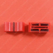 12pcs Red Slide Fader Knob Caps For Yamaha Allen  Heath Soundcraft 100 New