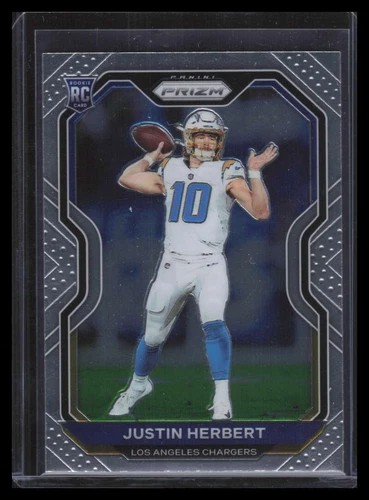 2020 Panini Prizm 325 Justin Herbert Rookie