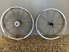 Coppia Ruote strada Rodi Rims Race complete Di Cassetta a 10 Velocità.