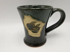 Theys Orchards Luxemburg Dark Green Coffee Cup Mug 