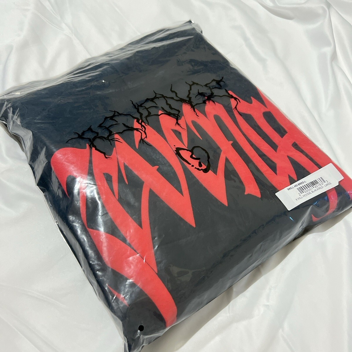 Revenge Kill Hoodie Size Large Black Red XXXTentacion 2024