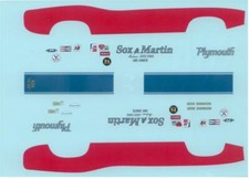Yesteryear Sox Martin 71 Cuda Ronnie Sox Waterslide Drag 125 Waterslide Decal Yesteryear Sox Martin 71 Cuda Ronnie Sox Waterslide Drag 125 Waterslide Decal