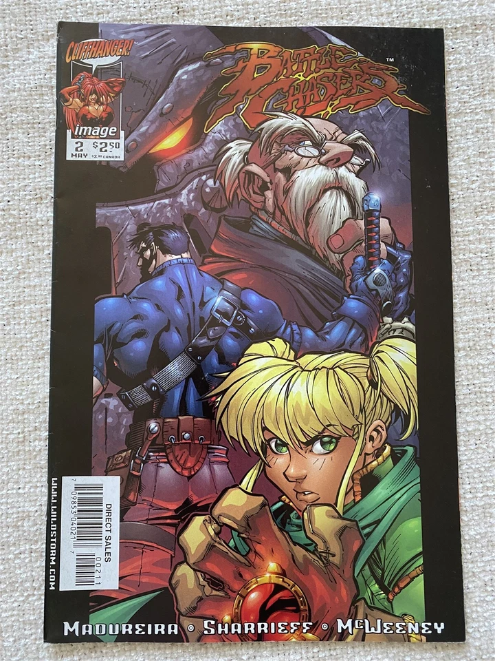 BATTLE CHASERS #2 Cliffhanger Image Comics 1998 FN