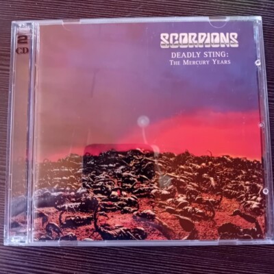 SCORPIONS - 2 CD - Deadly Sting: The Mercury Years - Heavy Metal - Sehr Gut