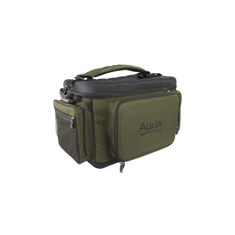 Aqua Front Barrow Bag Black Series - Geen 404926 - Carp Coarse Fishing Luggage