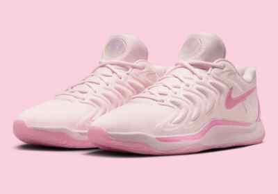 シューズ(男性用) NIKE KD 17 \"Aunt Pearl\" Nike KD 17 NRG Aunt Pearl Men's - FZ1518-600/FZ1519-600 - US